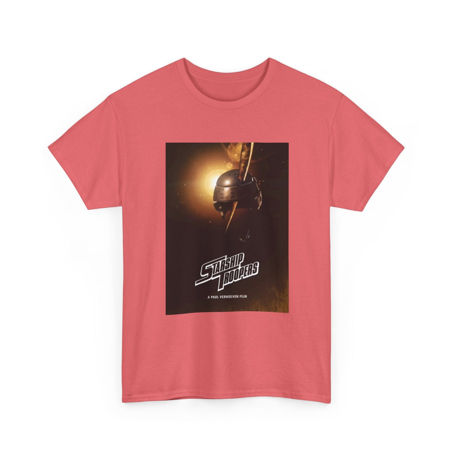 StarShip Troopers Tshirt Retro Action Movie Vintage Unisex Heavy Cotton Tee