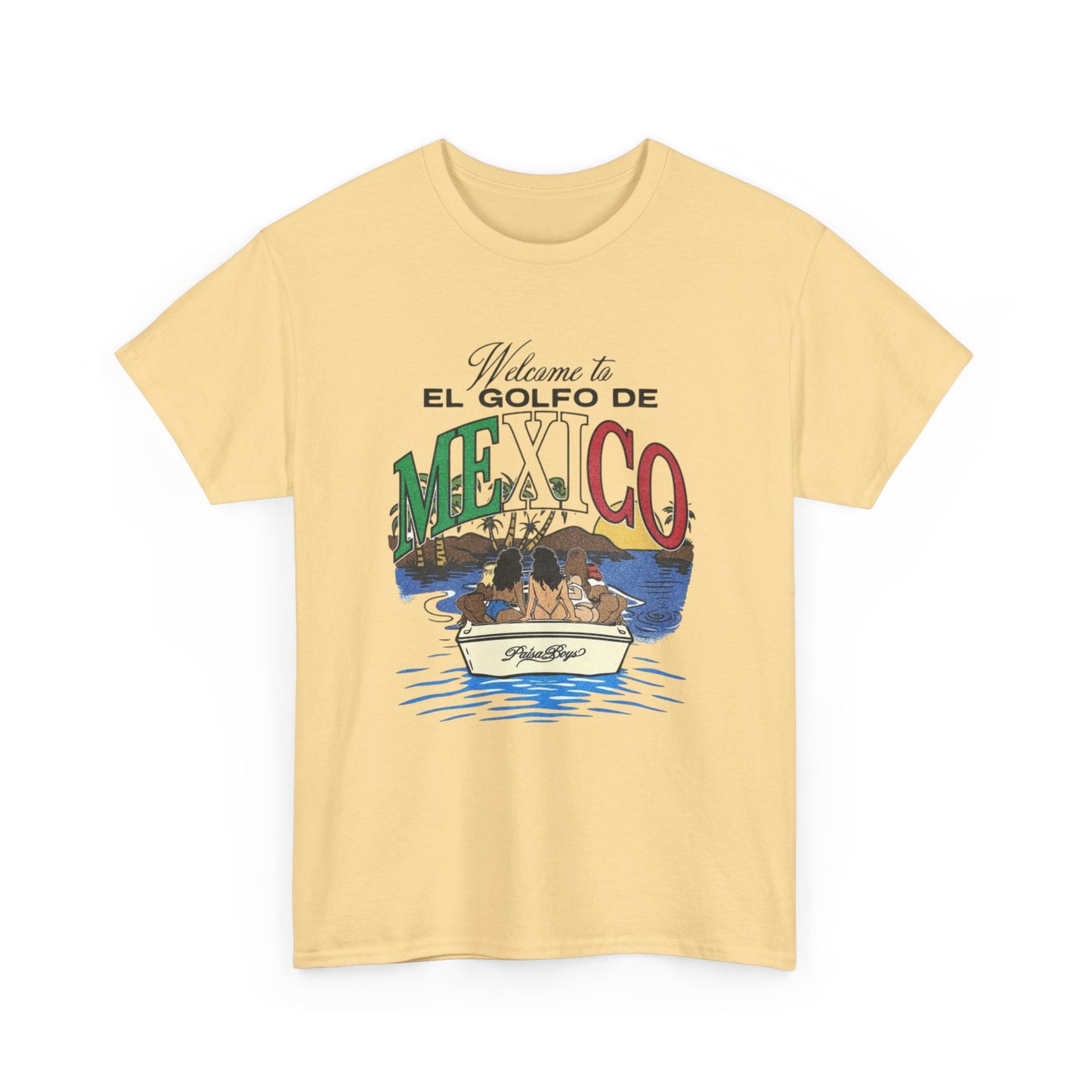Welcome To Gulf Of Mexico Bikini Graphic T Shirt S-5XL NEW Unisex Heavy Cotton