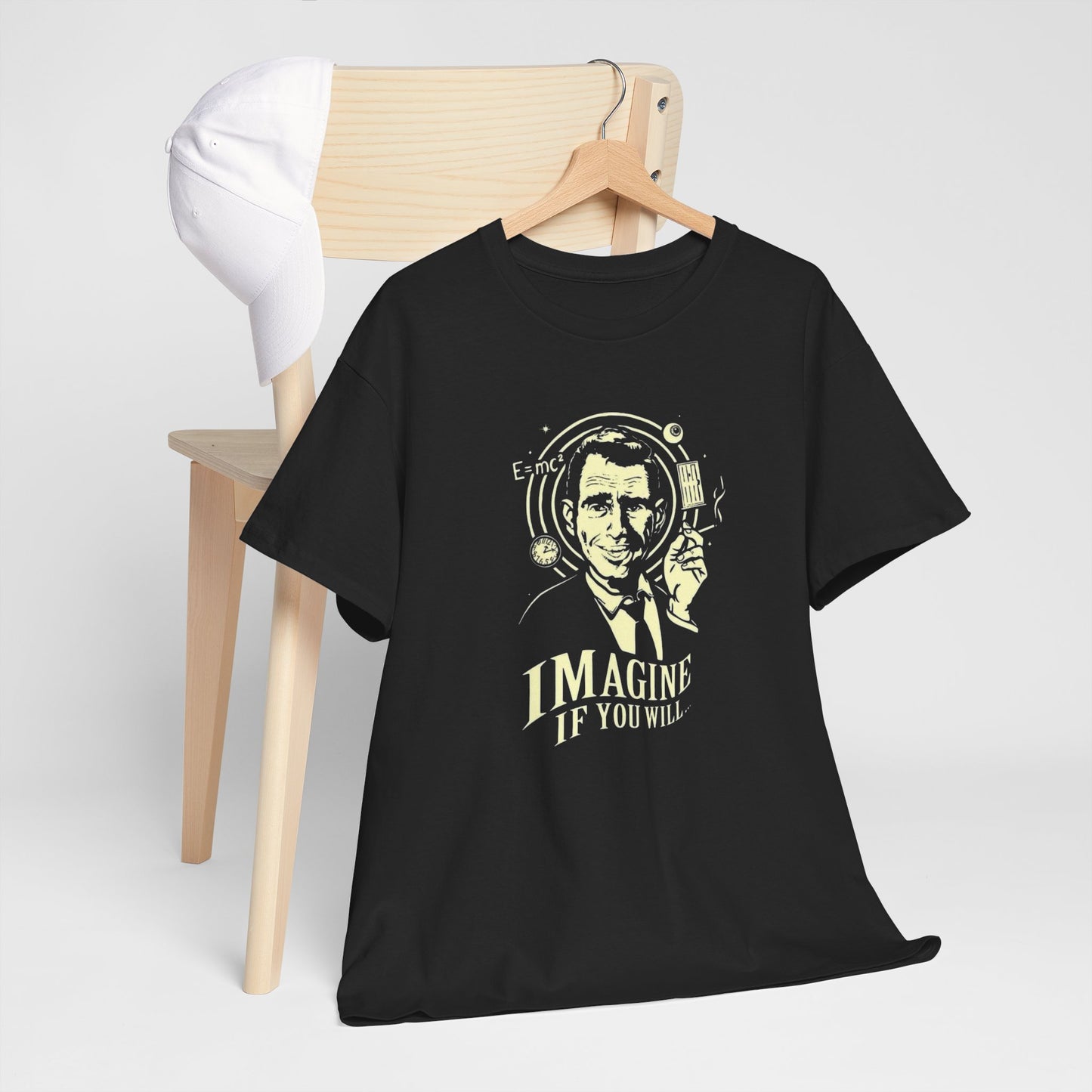 Imagine If You Will Twilight Vintage Graphic T Shirt Heavy Cotton Tee NEW UNISEX