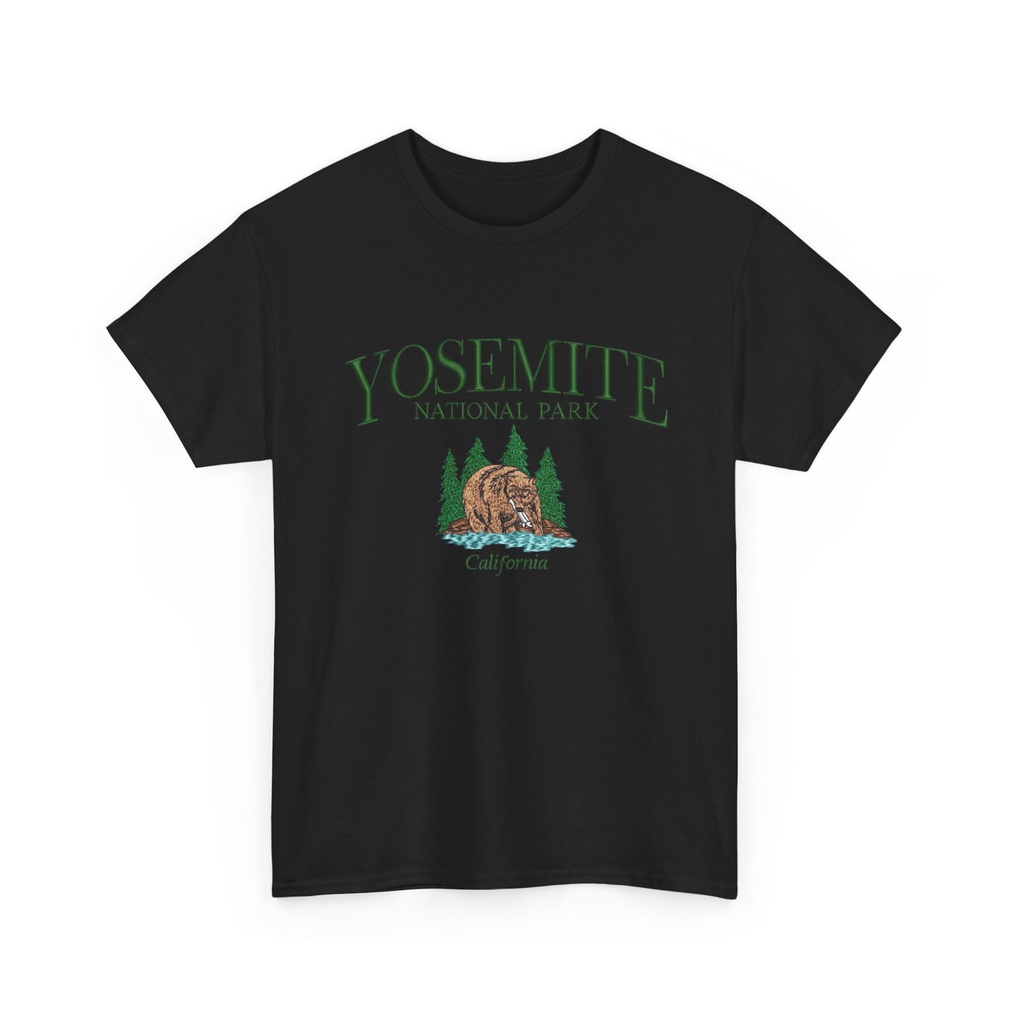 Yosemite National Park Graphic T Shirt NEW Unisex Heavy Cotton Tee