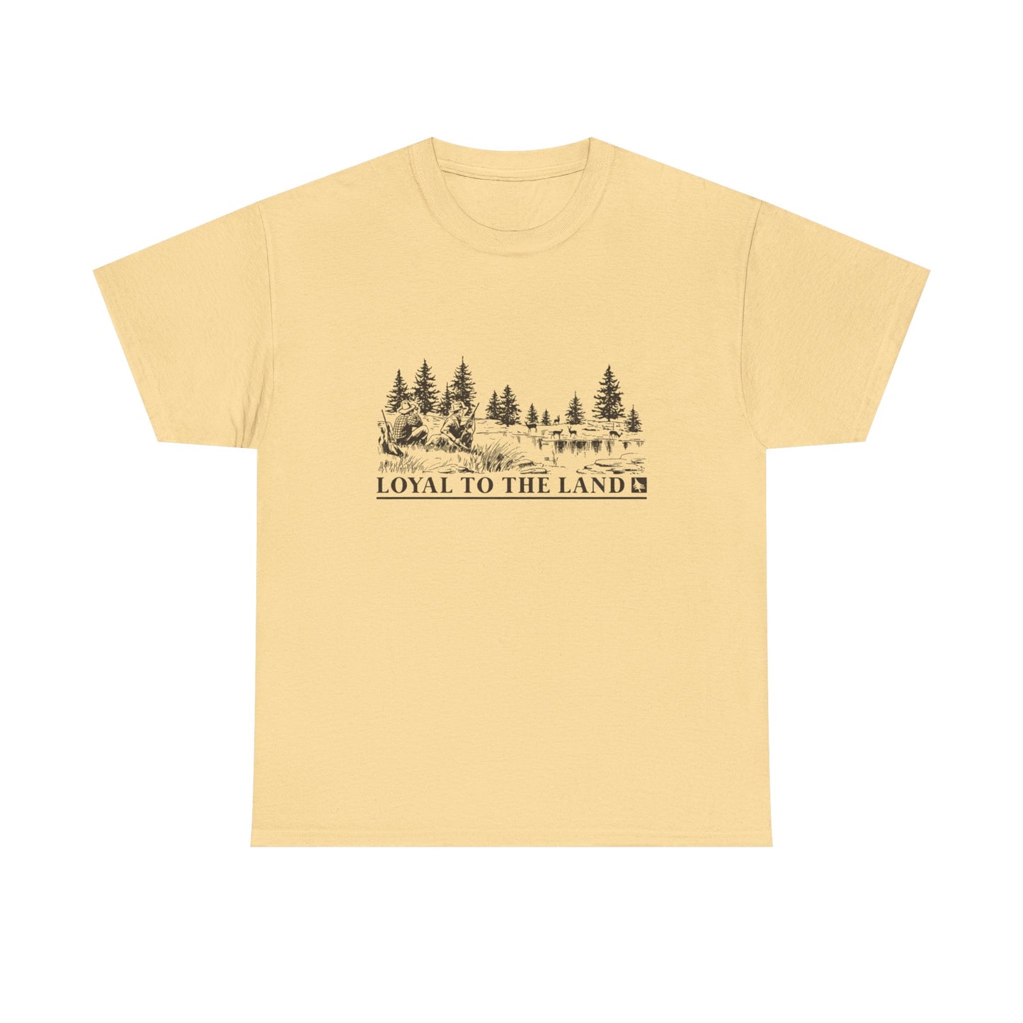 Loyal To The Land Graphic T Shirt Unisex Heavy Cotton Tee