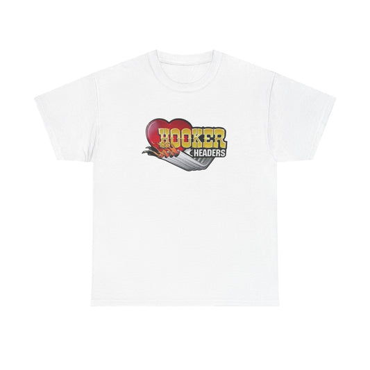 Hooker Headers T Shirt Graphic Muscle Car Unisex Heavy Cotton Tee NEW GIFT