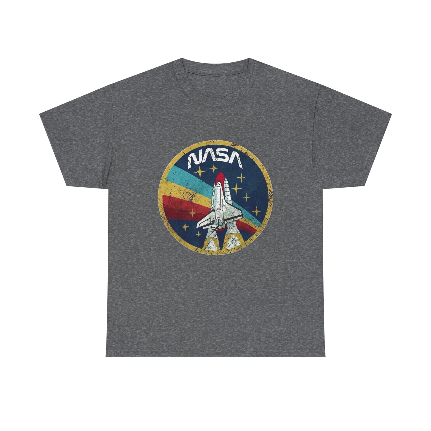 NASA Retro 90's Graphic T Shirt Unisex Heavy Cotton Tee