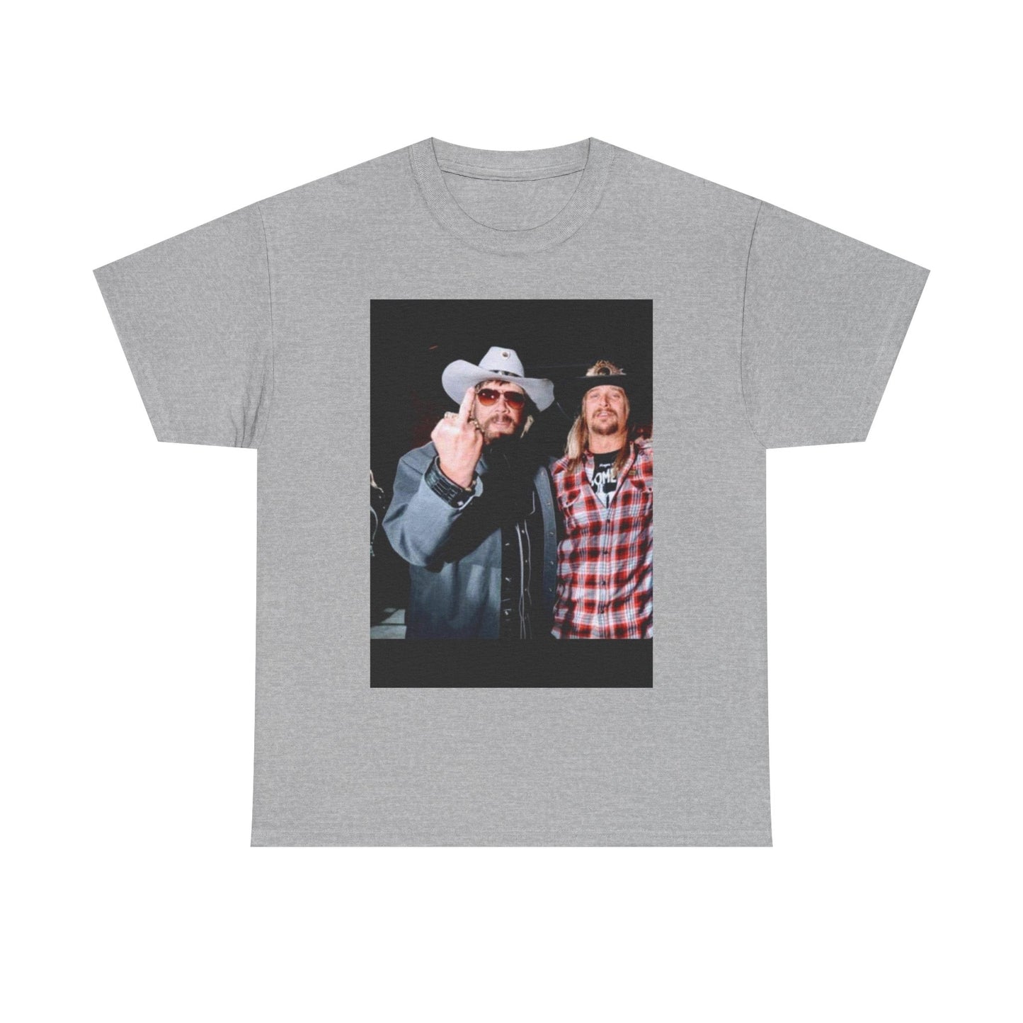 Hank Williams jr T-shirt kid rock country vintage Unisex Heavy Cotton AMERICAN