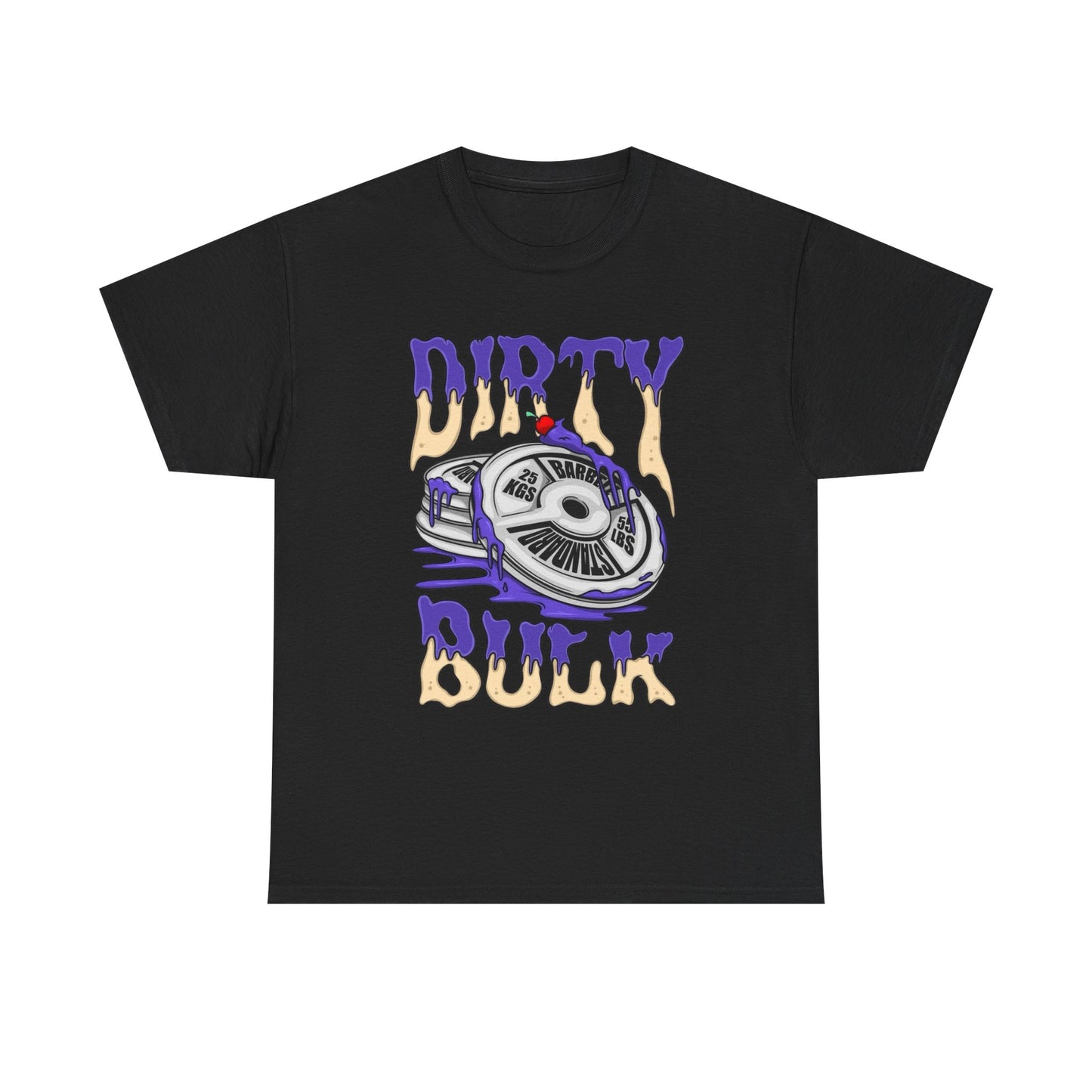 Dirty Bulk GYM Graphic T Shirt NEW Unisex Heavy Cotton Tee