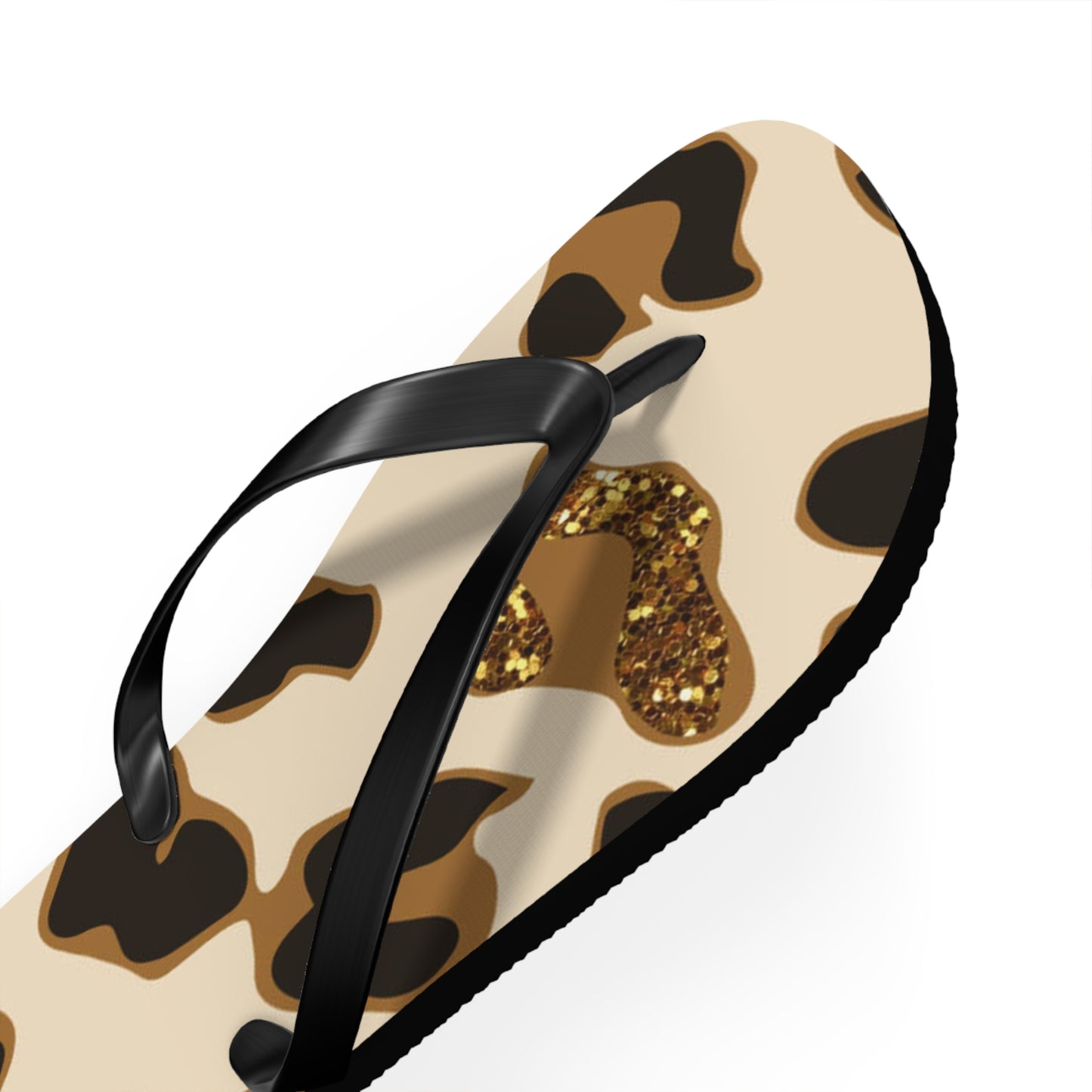 Glitter Bomb Beach Sandals, Slides for Summer, Flip Flops, Water Resistant