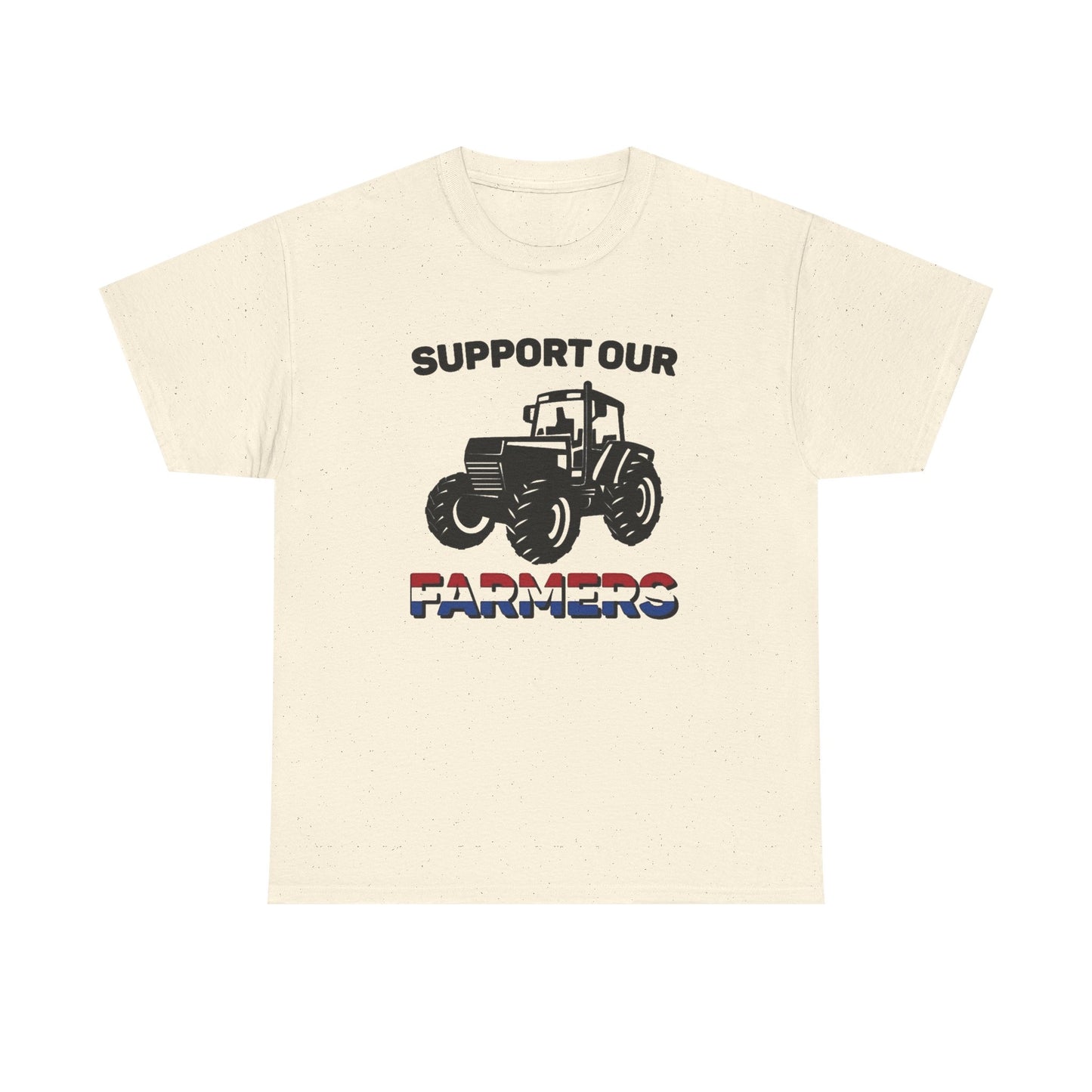 Support Our Farmers USA Graphic T Shirt Unisex Heavy Cotton Tee NEW