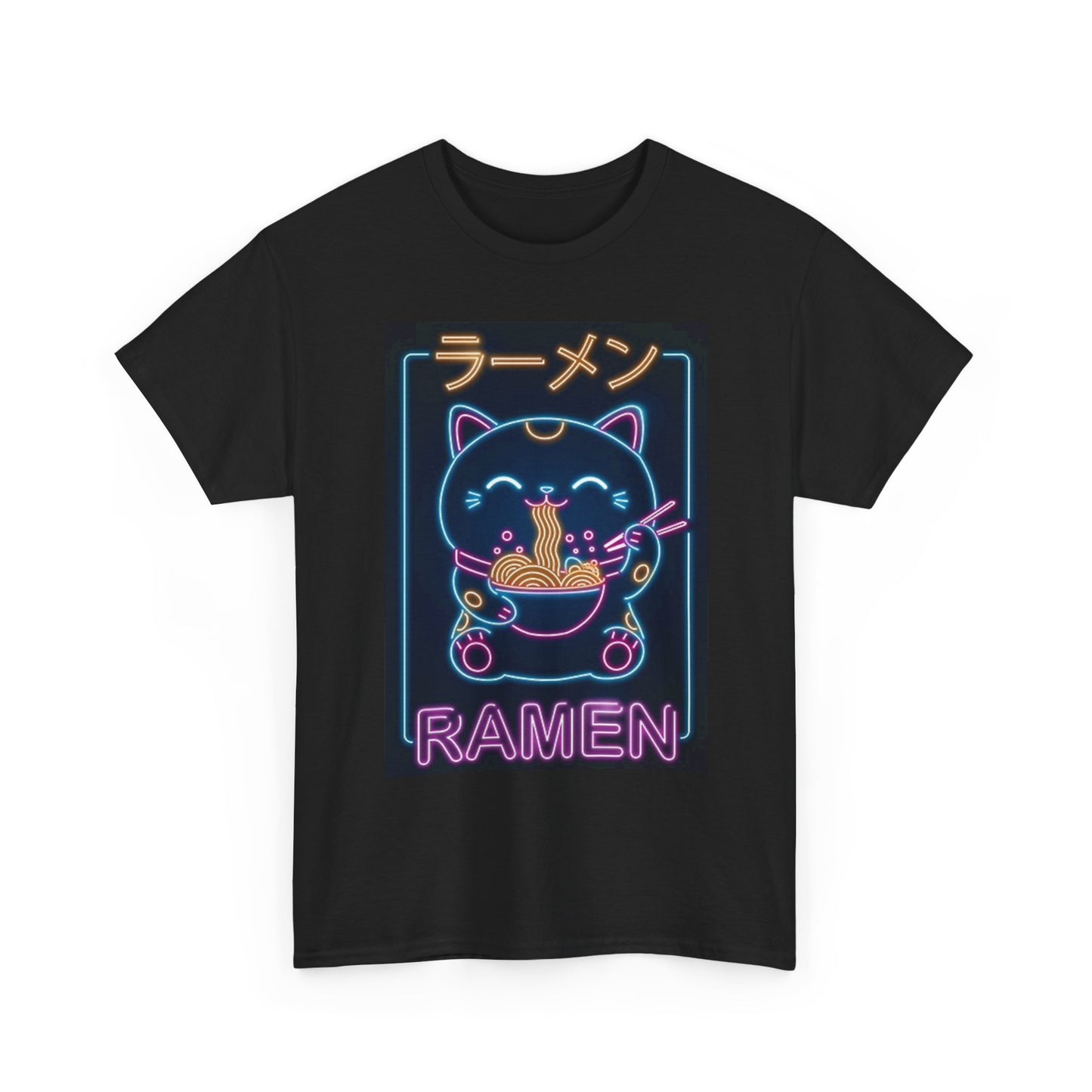 Ramen Kitten T Shirt BRAND NEW Apparel Unisex Graphic Tee USA