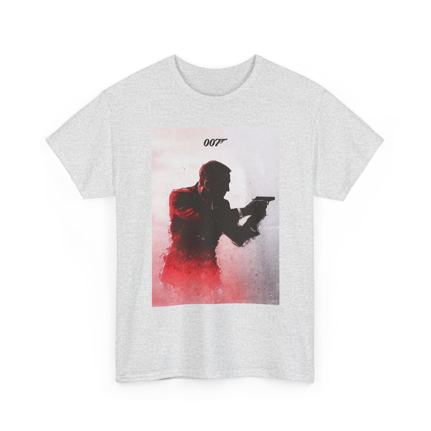 James Bond Graphic T Shirt Retro 007 Vintage Unisex Heavy Cotton Tee