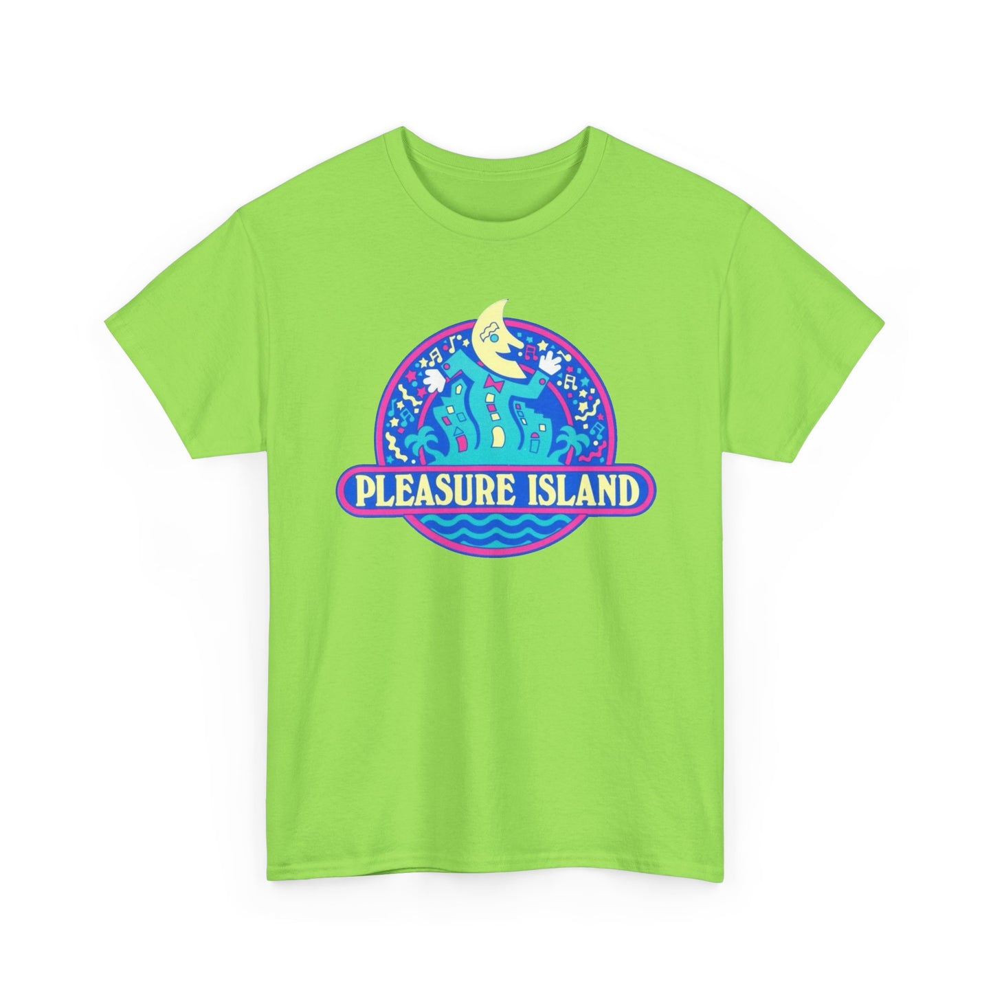 Pleasure Island Vintage Florida Theme Graphic T Shirt NEW ADULT Unisex Cotton