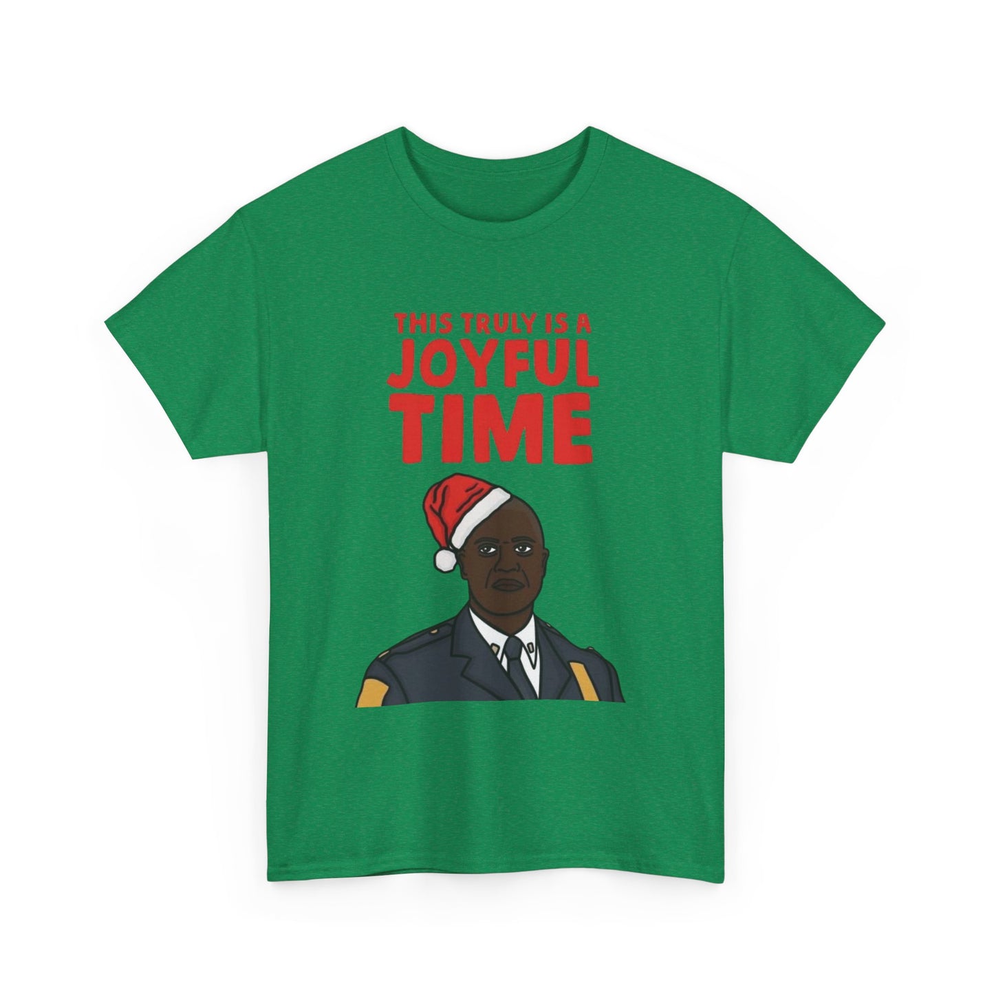 Brooklyn 99 Funny Christmas Graphic T Shirt ADULT NEW Heavy Cotton Tee