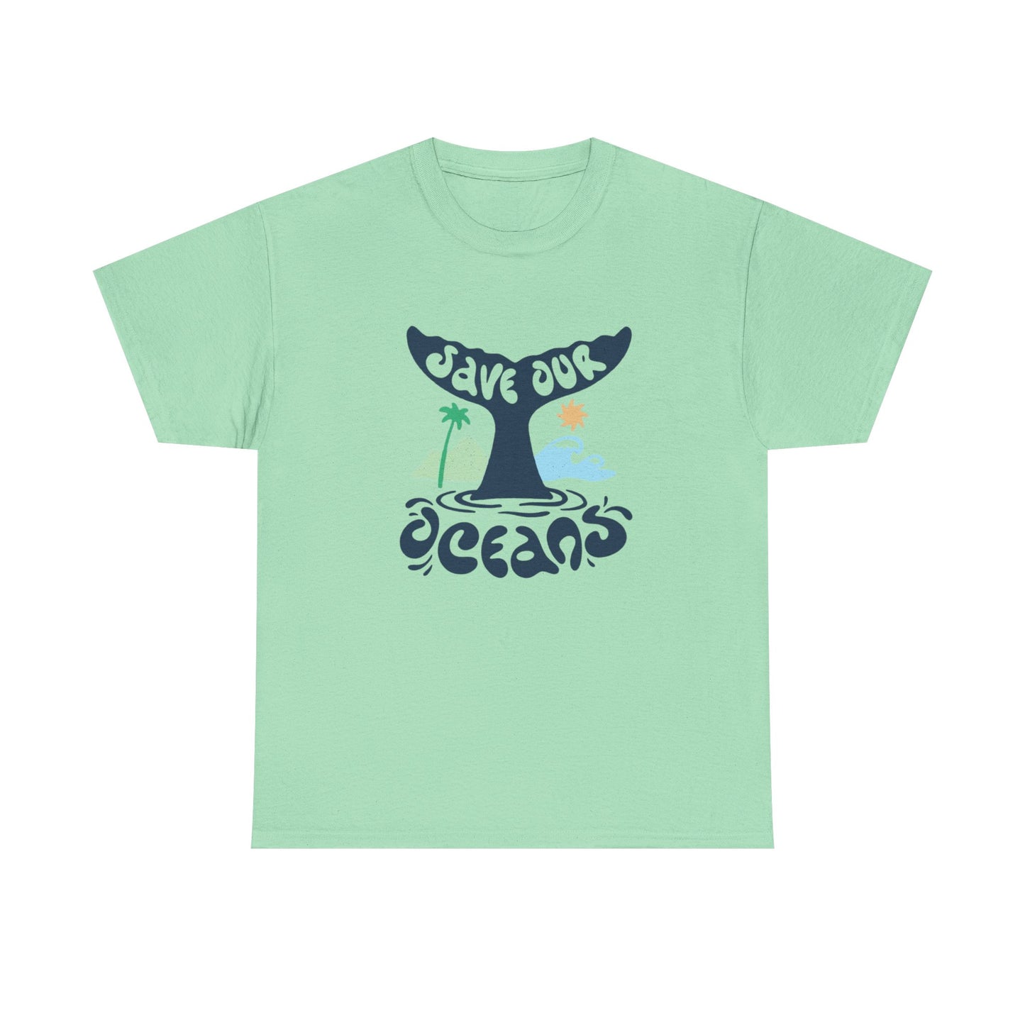 Save Our Oceans Graphic T Shirt Adult NEW