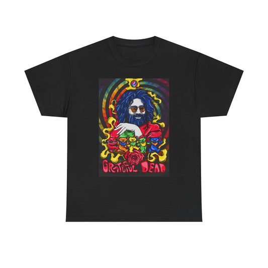 Jerry garcia Graphic T Shirt S-5XL Unisex Cotton