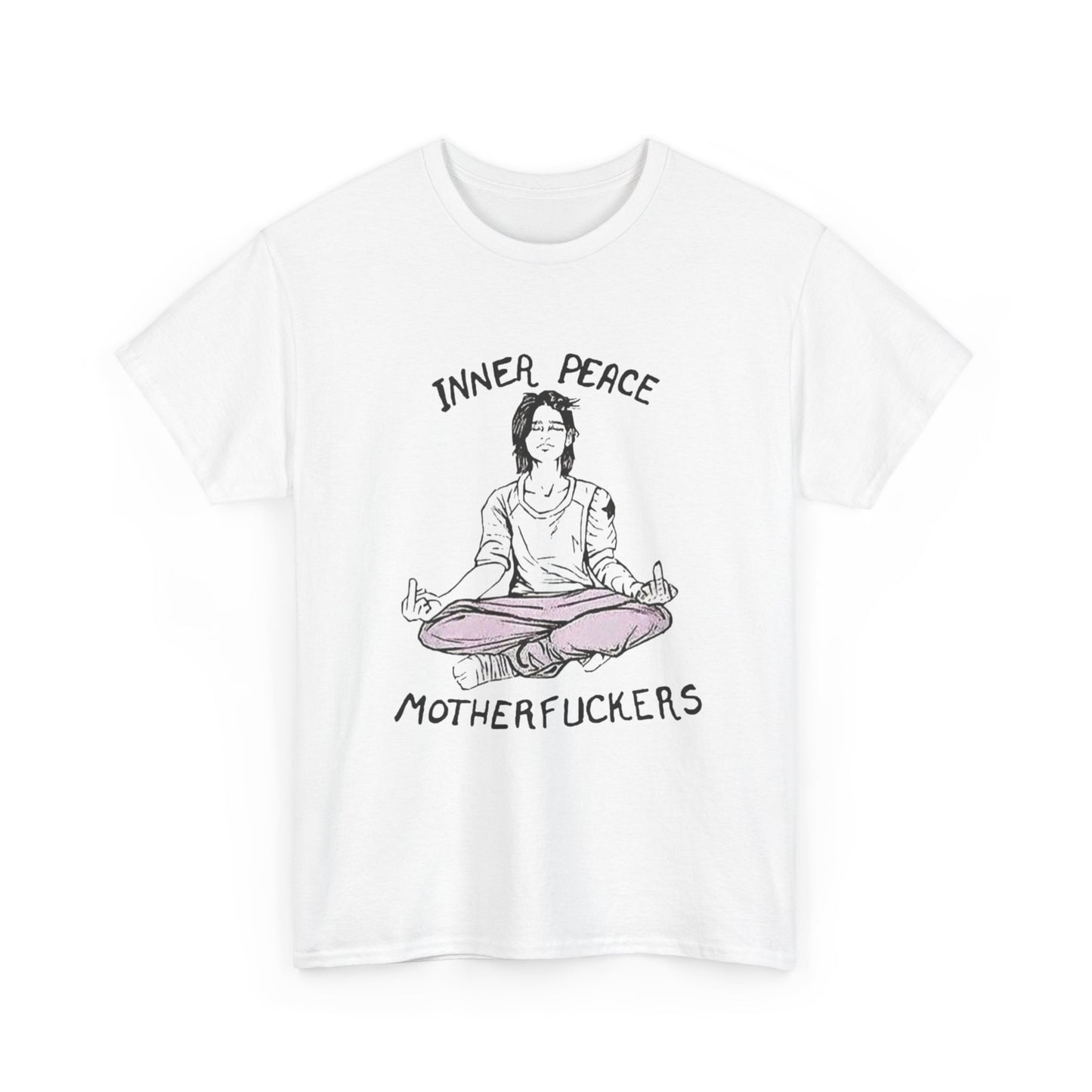 Inner Peace Graphic T Shirt NEW ADULT Heavy Cotton Tee