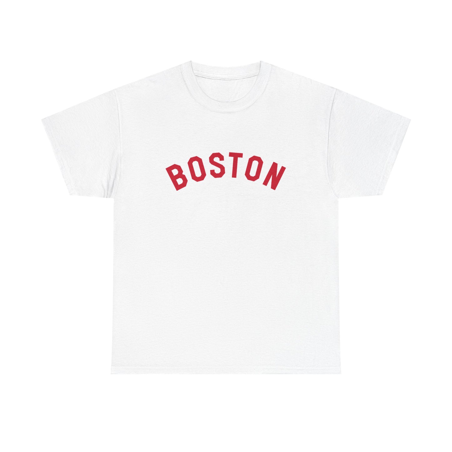 Boston Graphic T Shirt Vintage Logo Fenway New England Unisex Heavy Cotton Tee