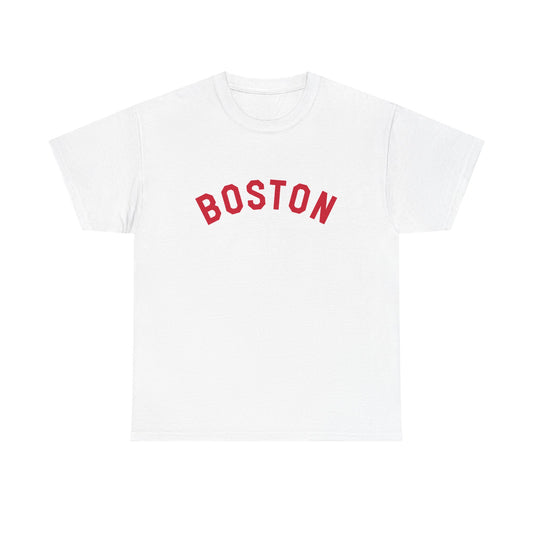 Boston Graphic T Shirt Vintage Logo Fenway New England Unisex Heavy Cotton Tee
