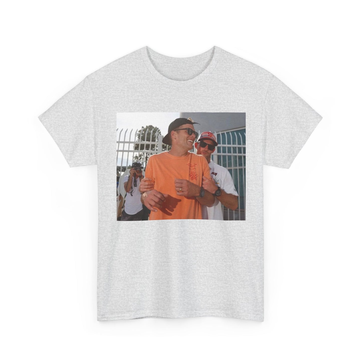 Tom Brady funny drunk T-shirt buccaneers Florida patriots Unisex Heavy Cotton