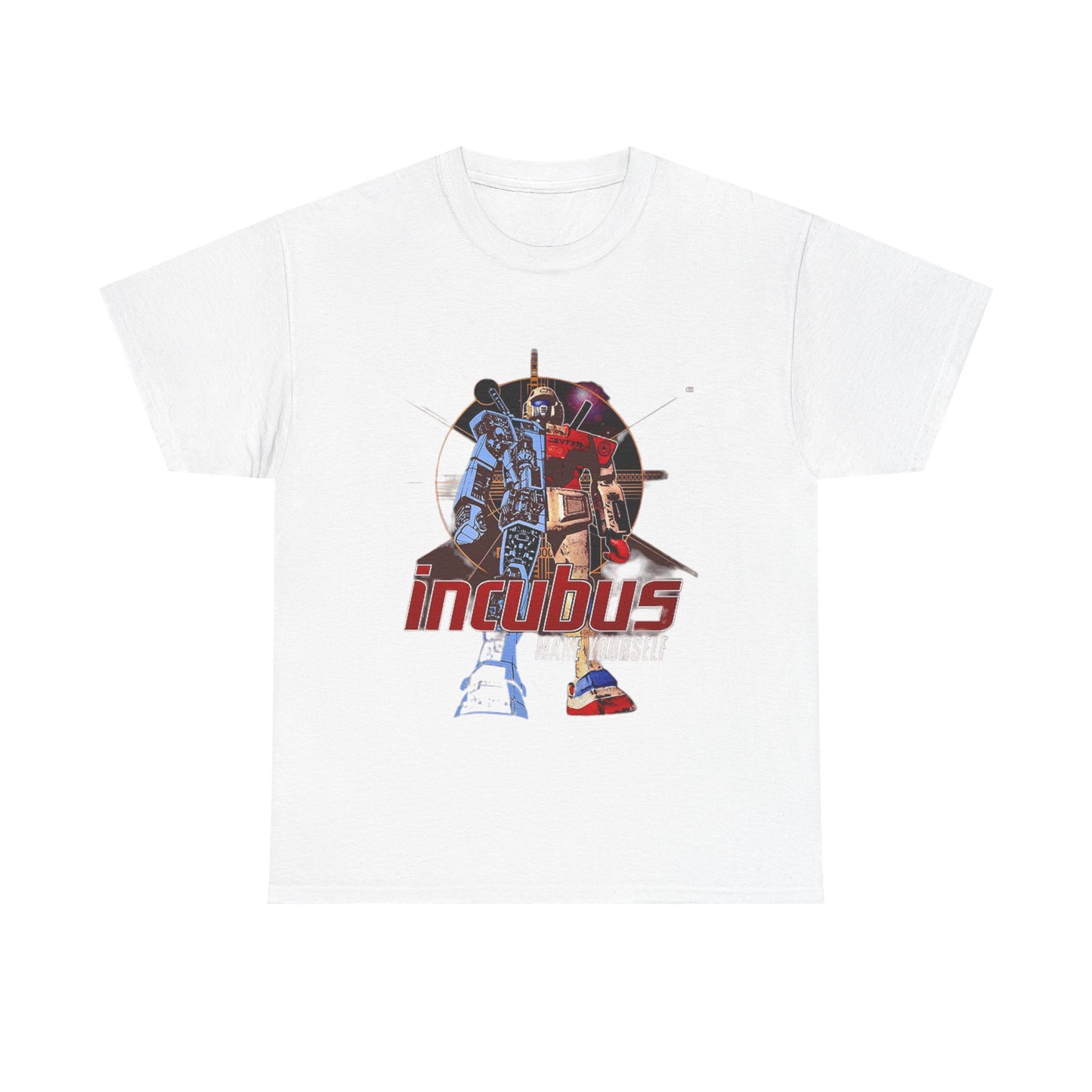 Incubus T-shirt vintage rock band retro metal Unisex Heavy Cotton Tee