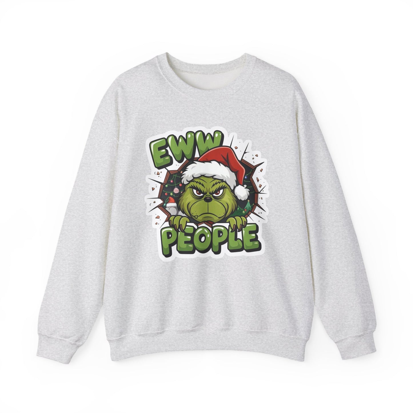 The Grinch Funny Graphic Sweater NEW Unisex Heavy Blend™ Crewneck Sweatshirt