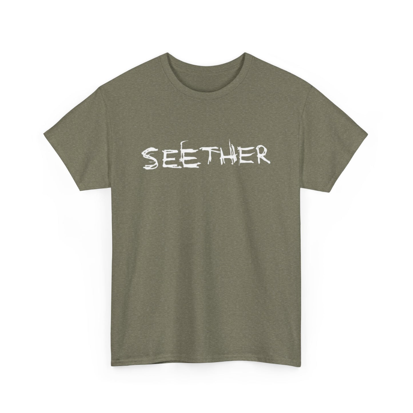 Seether Graphic T Shirt Vintage Rock Band Merch Retro Unisex Heavy Cotton Tee