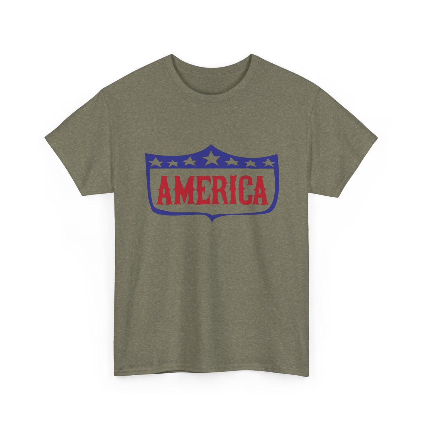 America Graphic T Shirt NEW Unisex Heavy Cotton Tee