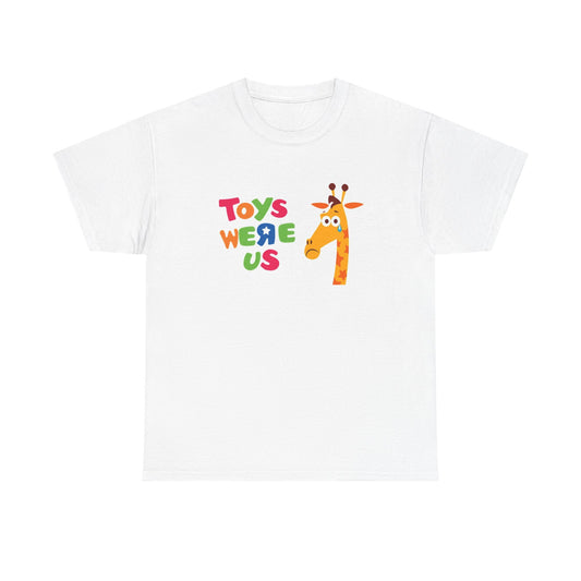 Toys R Us Tshirt Funny And Sad Geoffrey 90s Retro Unisex Heavy Cotton Tee