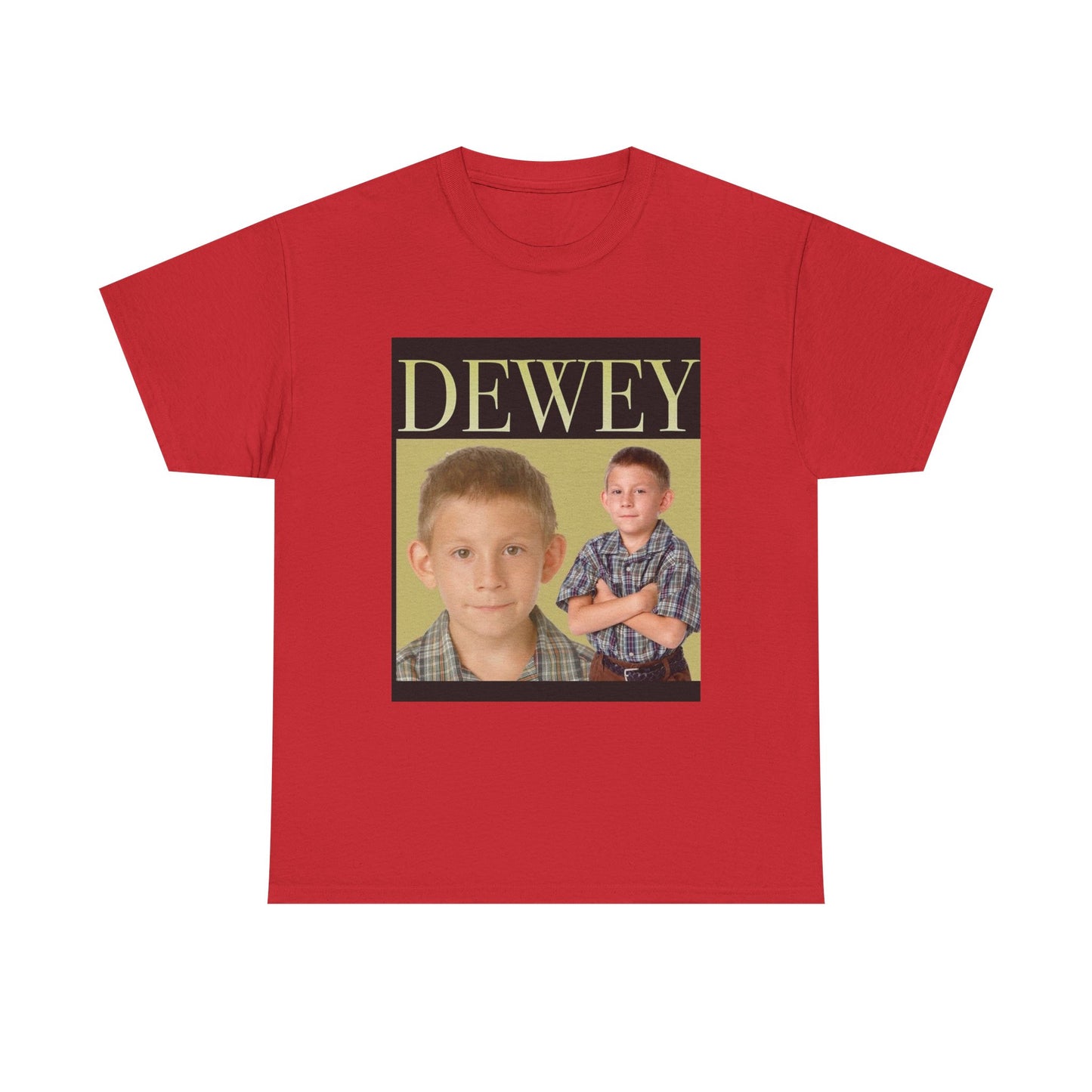 Malcom In The Middle Shirt Dewey Poster Retro Unisex Heavy Cotton Tee