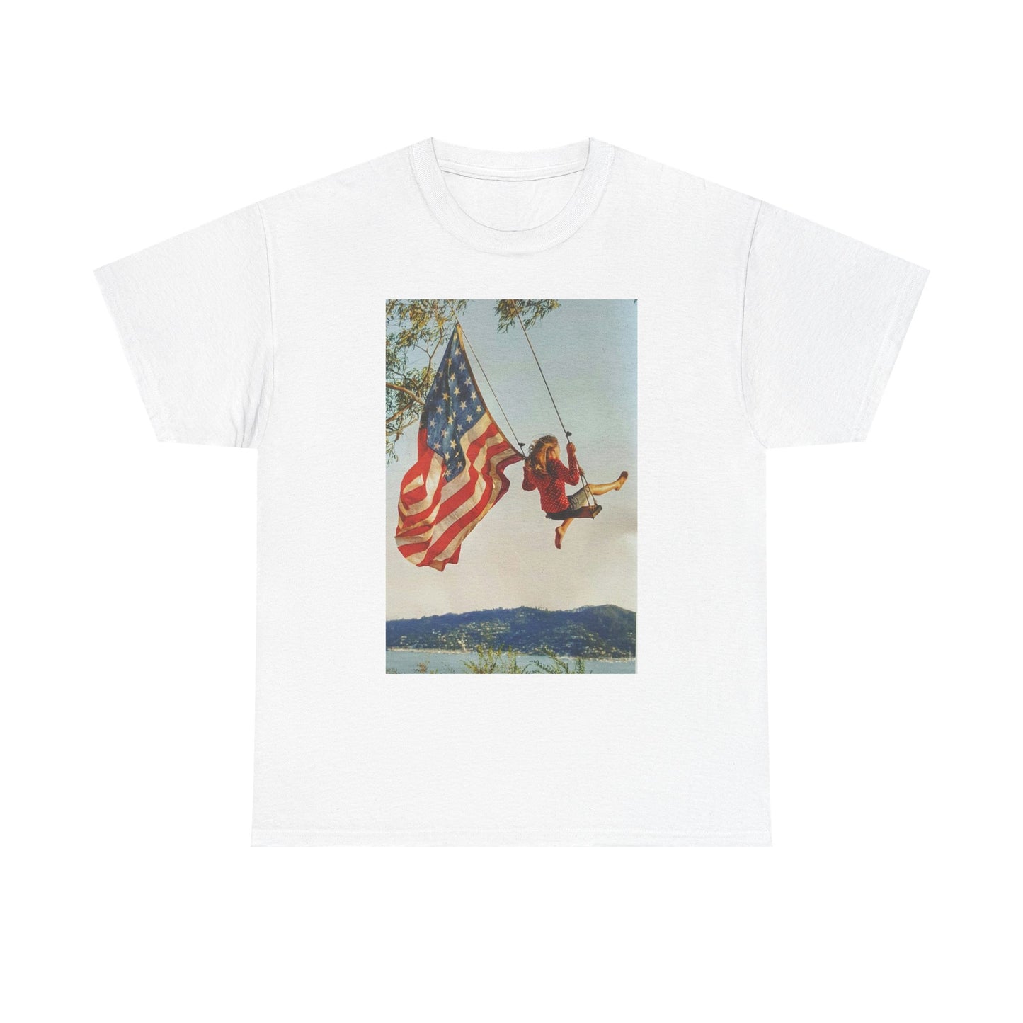 Olde Americana Make America Great Again Graphic T Shirt NEW Unisex Heavy Cotton