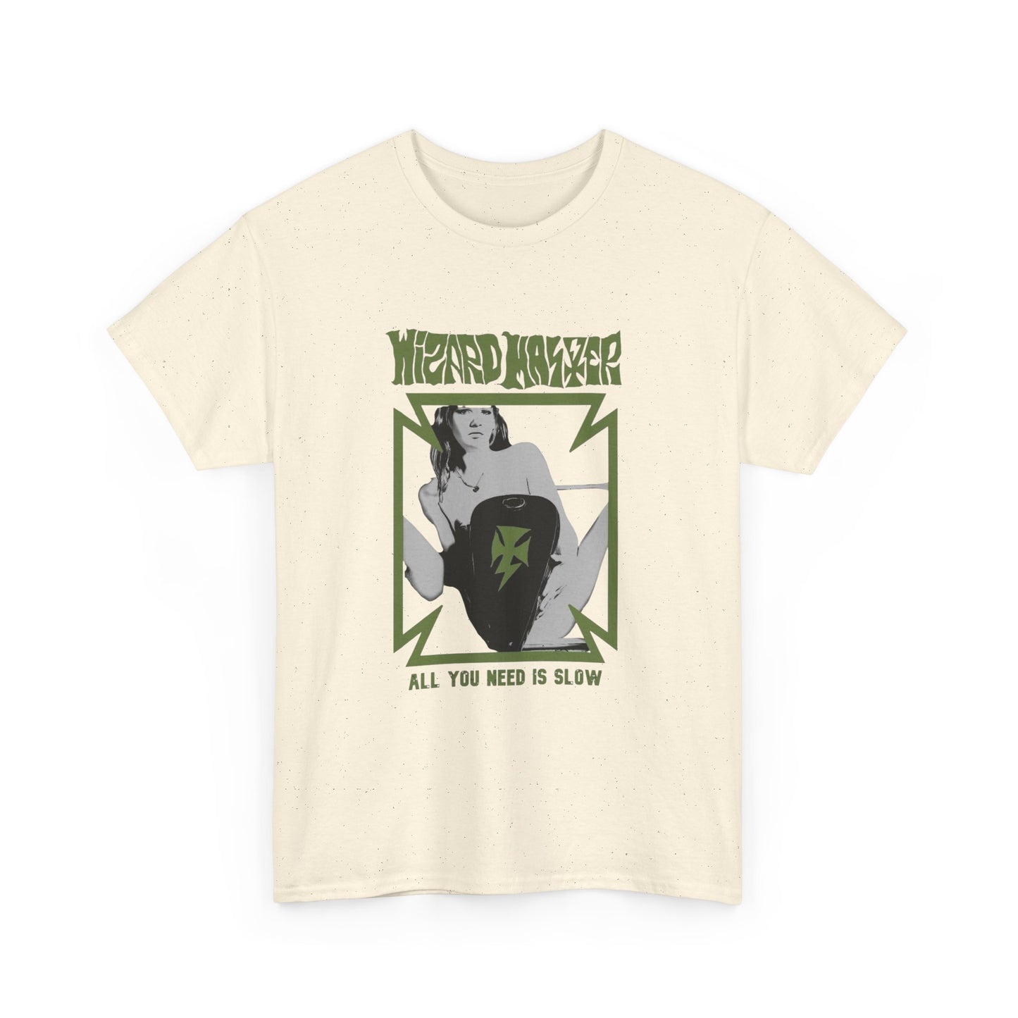 Wizard Master Poster Vintage Graphic T Shirt Unisex Heavy Cotton Tee