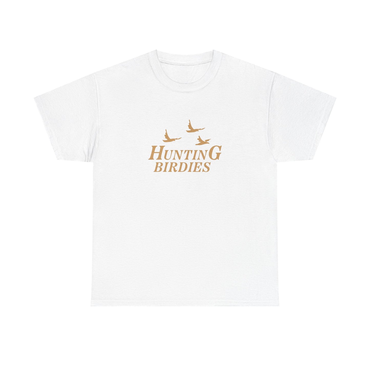 Hunting Birdies Outdoors Graphic T Shirt ADULT NEW Unisex Heavy Cotton Tee