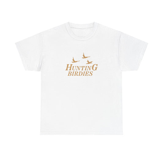 Hunting Birdies Outdoors Graphic T Shirt ADULT NEW Unisex Heavy Cotton Tee