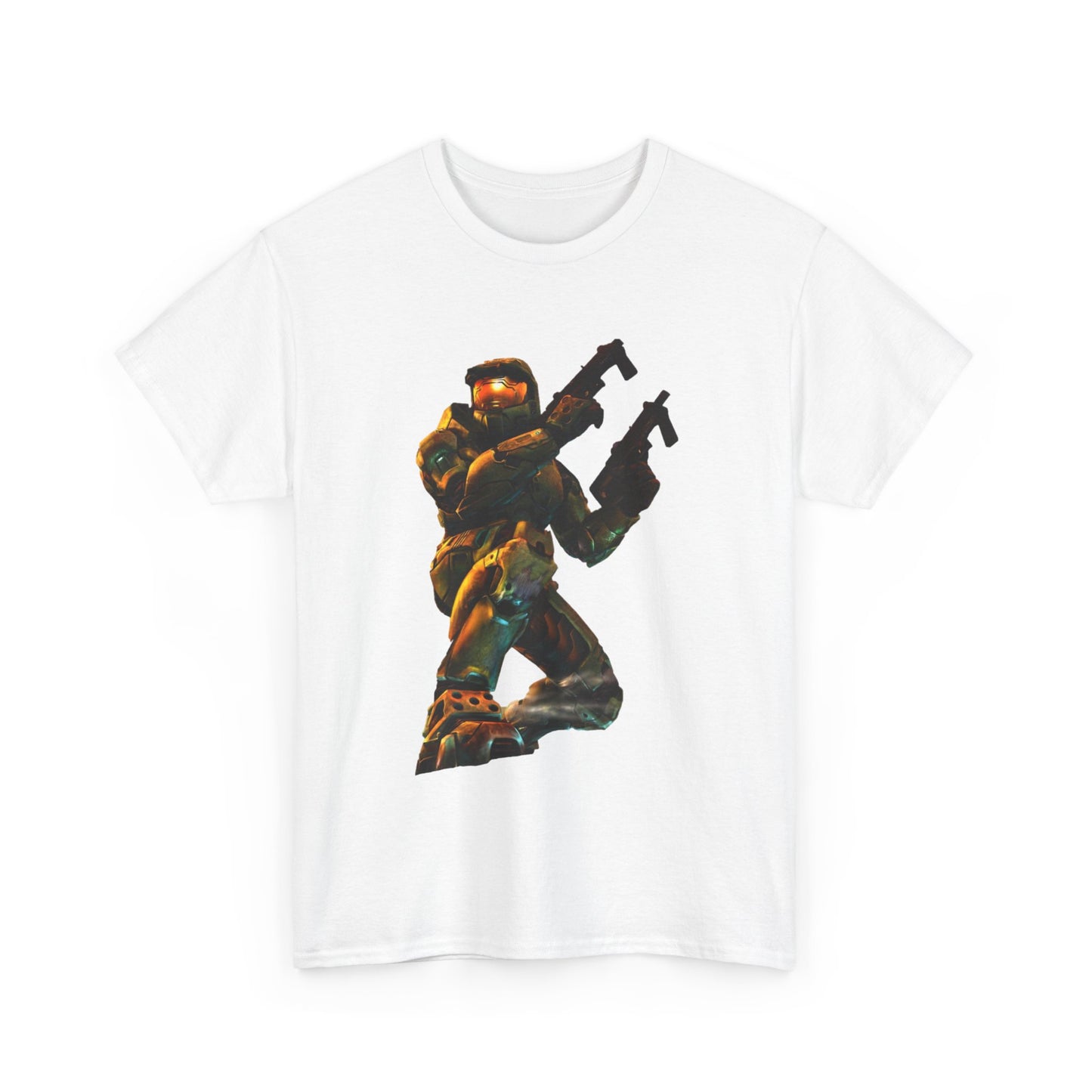 Halo Master chief Tshirt Xbox Retro Gaming Vintage Unisex Heavy Cotton Tee