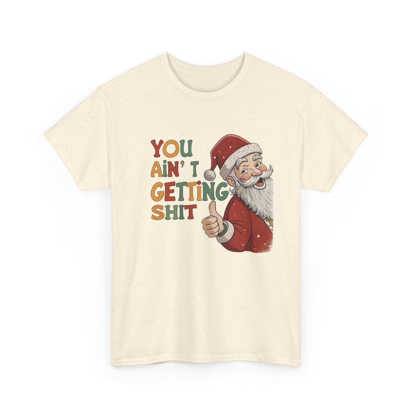 Funny Santa Christmas Graphic T Shirt ADULT NEW