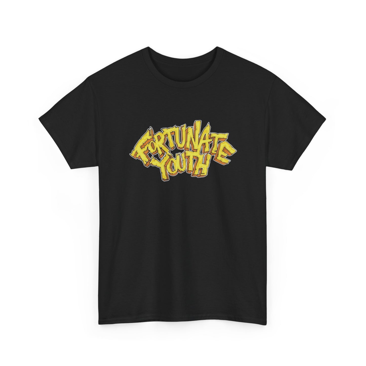 Fortunate Youth Retro Graphic T-Shirt Unisex Comfy Heavy Cotton Tee