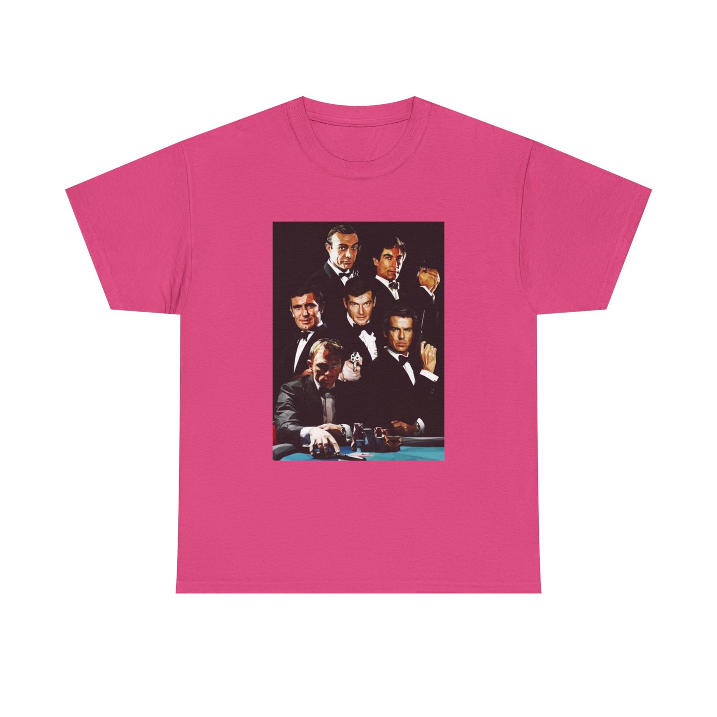 James Bond T-shirt Vintage Bond Collection Merch Unisex Heavy Cotton Tee