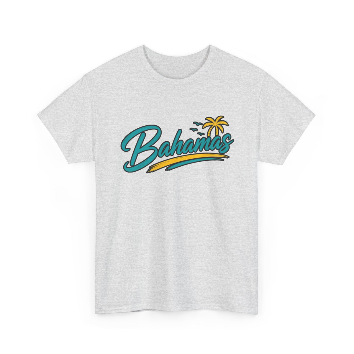 Bahamas Palm Tree Graphic T-Shirt Men's Graphic Tee