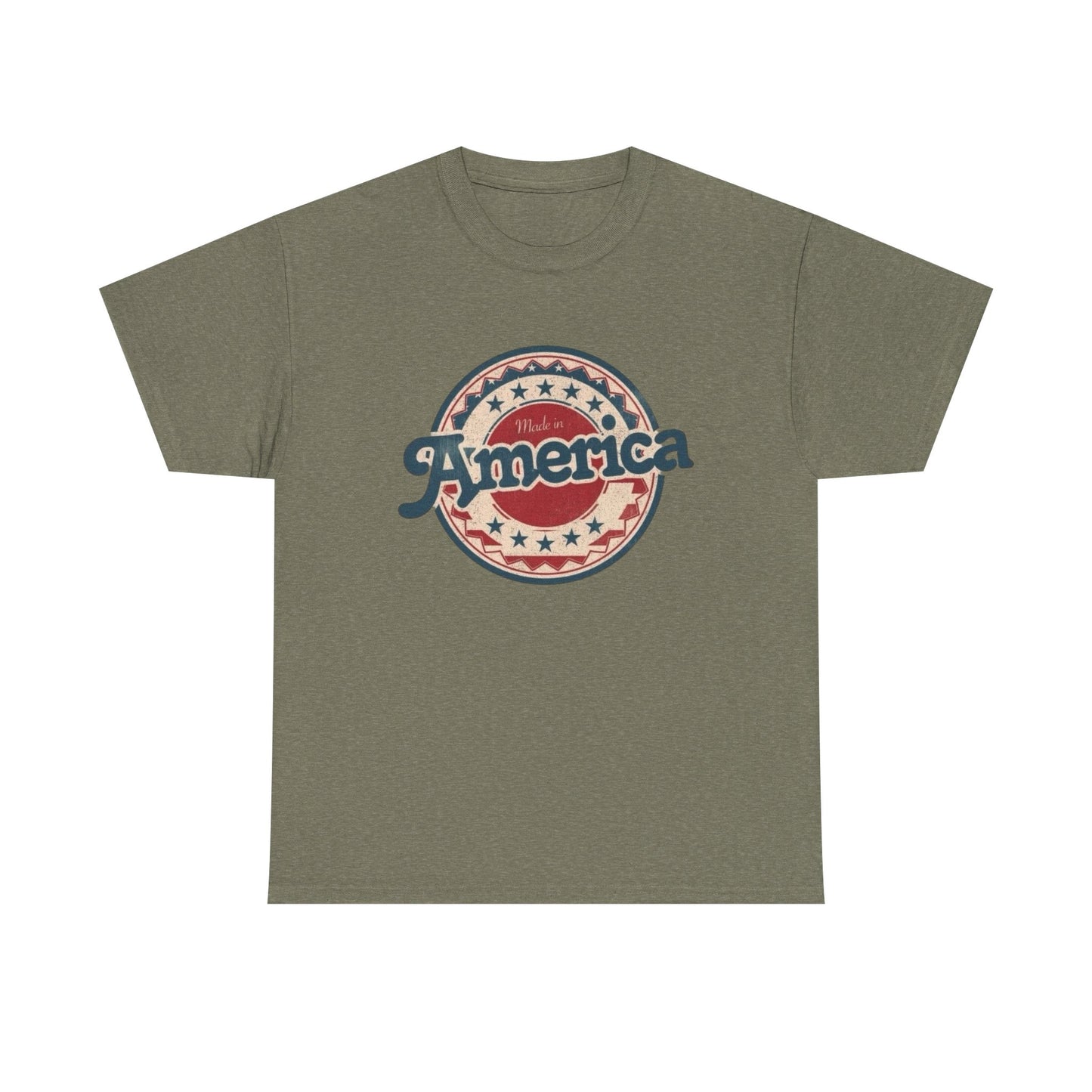Made In America Graphic T Shirt Unisex NEW Heavy Cotton Tee