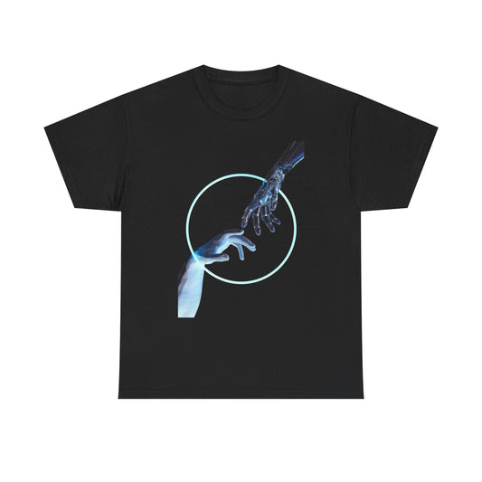 Humans And Artificial Intelligence Graphic T Shirt NEW ADULT
