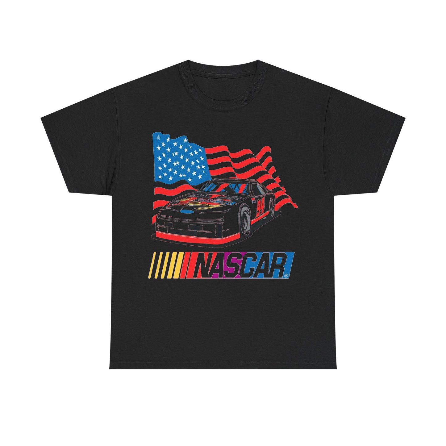 NASCAR T-shirt retro graphic classic vintage racing Unisex Heavy Cotton Tee