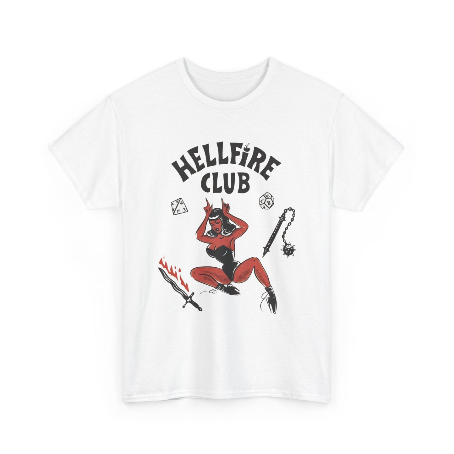 Hellfire Club Graphic T-Shirt Comfy Cotton Tee Brand NEW