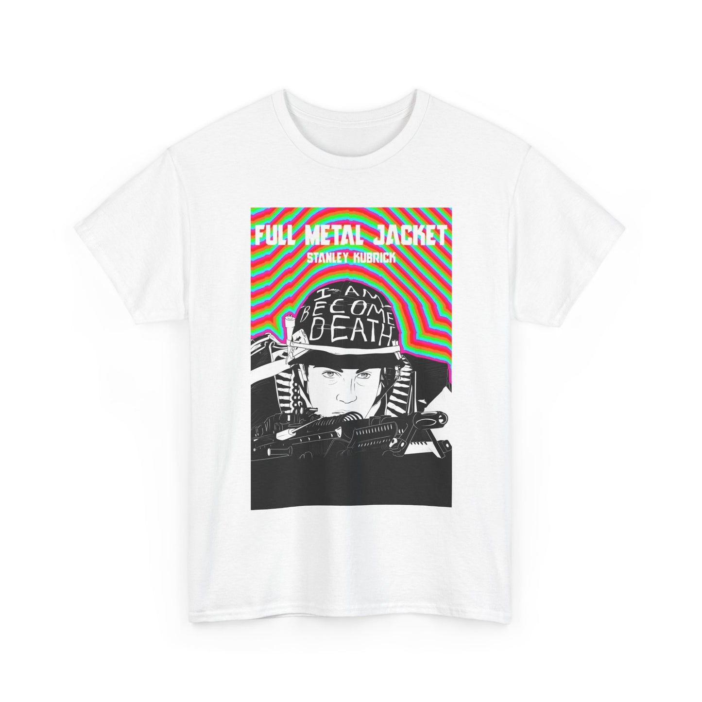 Full Metal Jacket Shirt Vintage Movie Poster Unisex Heavy Cotton Tee