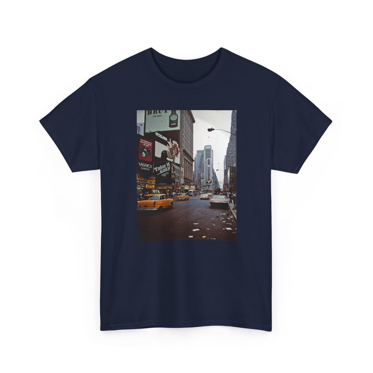 New York retro vintage supreme style Heavy Cotton Tee