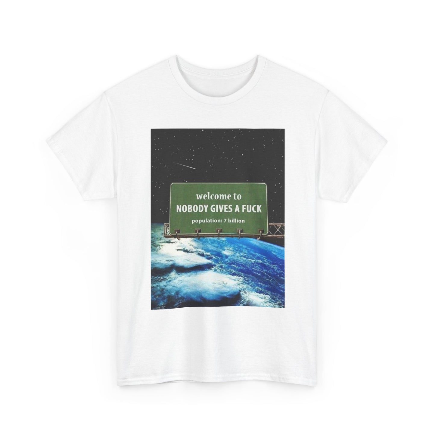 Welcome To Planet Earth Funny Graphic T Shirt Unisex Heavy Cotton Tee Gift New
