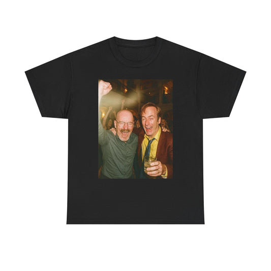 Breaking bad Graphic T Shirt Funny Bar Image Unisex Heavy Cotton Tee