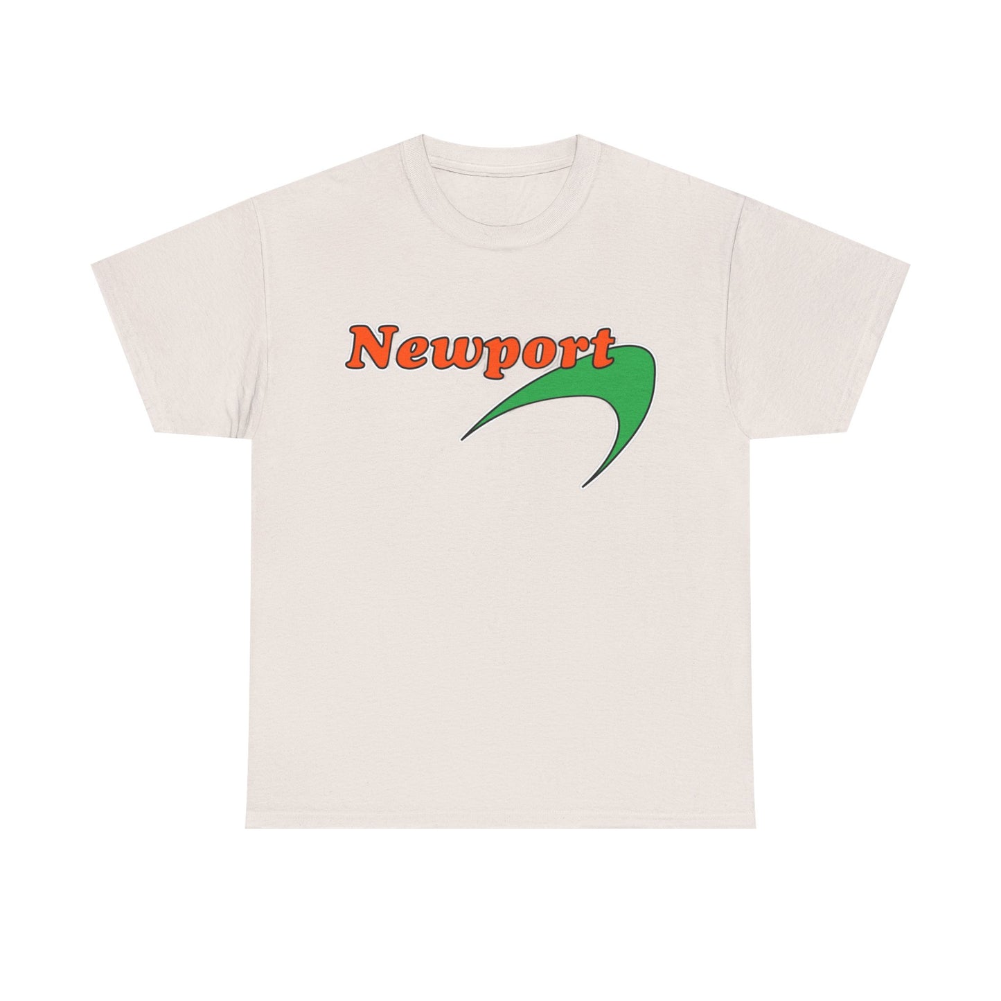 Newport Tshirt Vintage logo Menthol Cigarette 90s retro Unisex Heavy Cotton Tee
