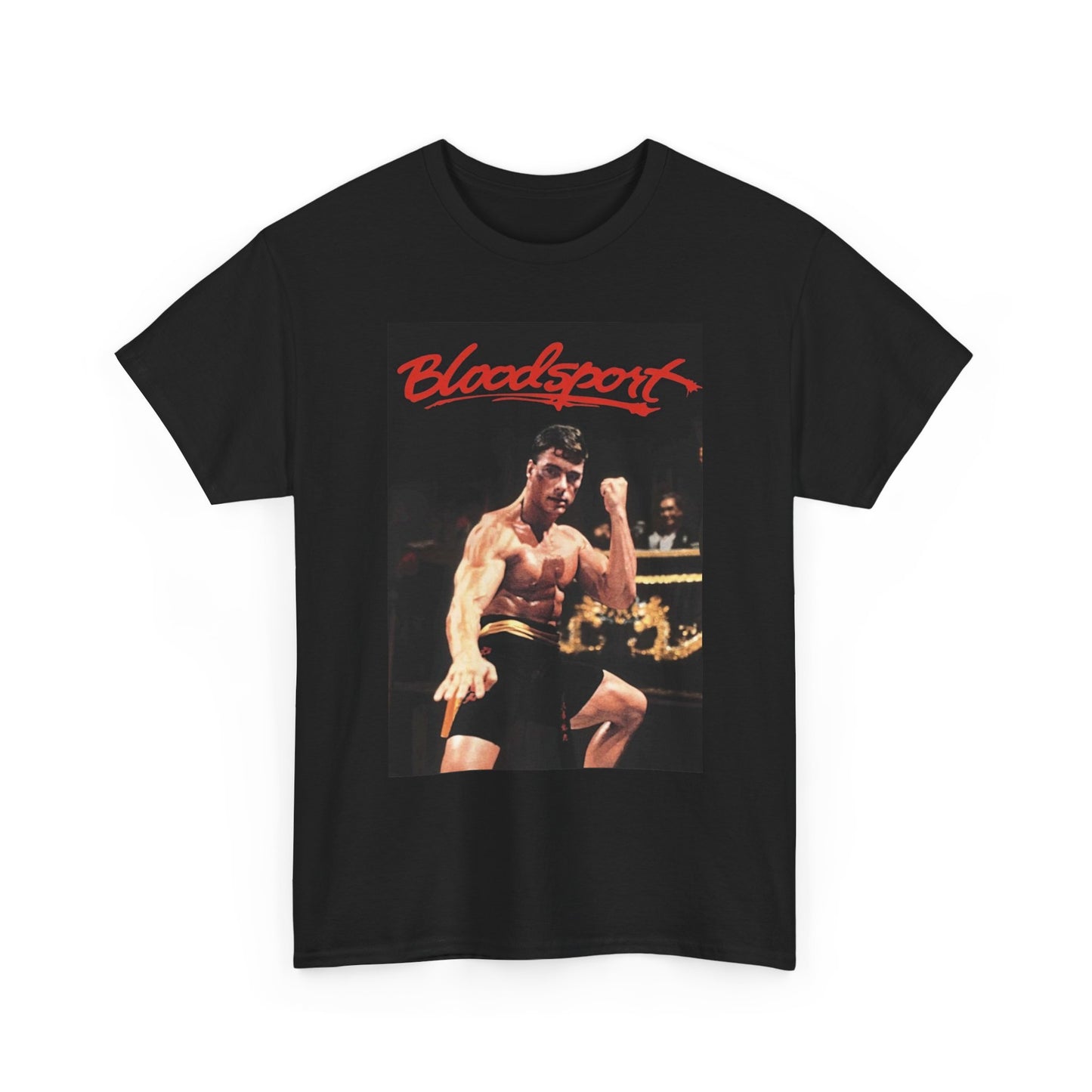 Bloodsport Graphic T Shirt Vintage Movie Poster Retro Unisex Heavy Cotton Tee