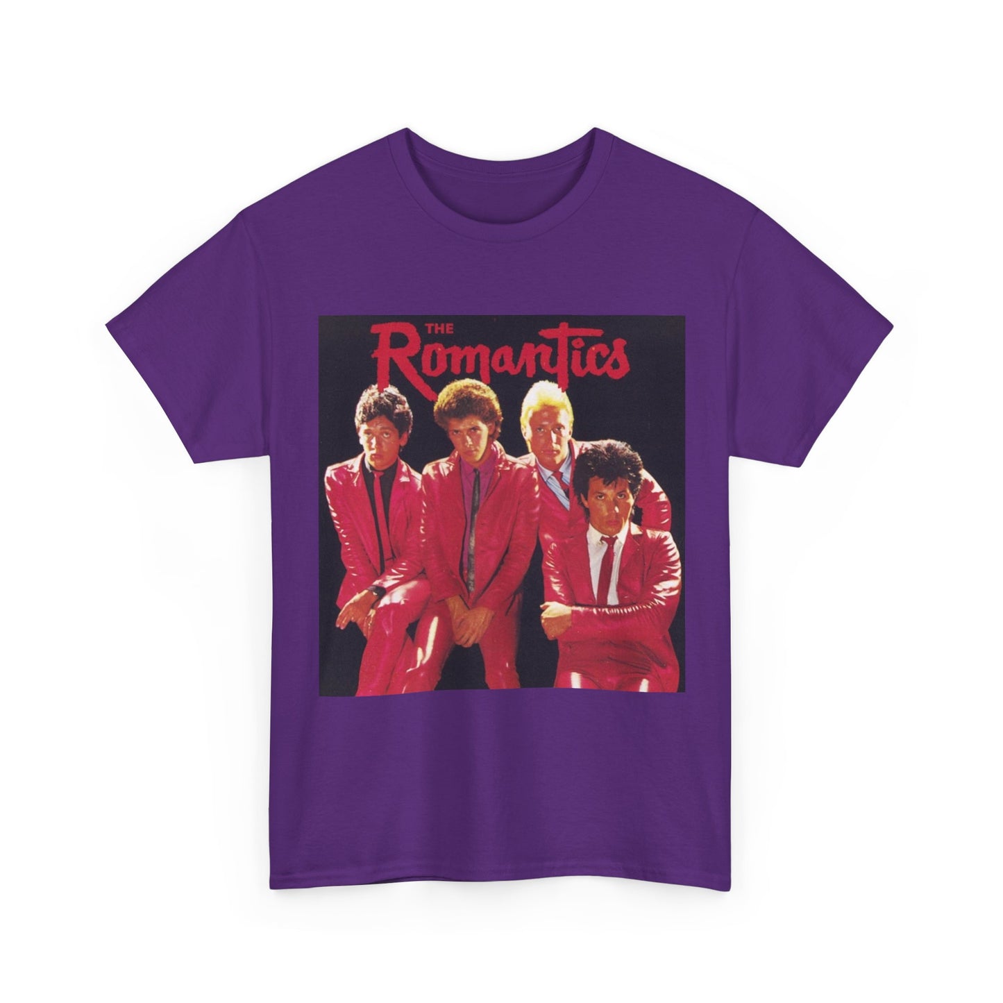 The Romantics Tshirt Vintage Band Poster Retro Unisex Heavy Cotton Tee