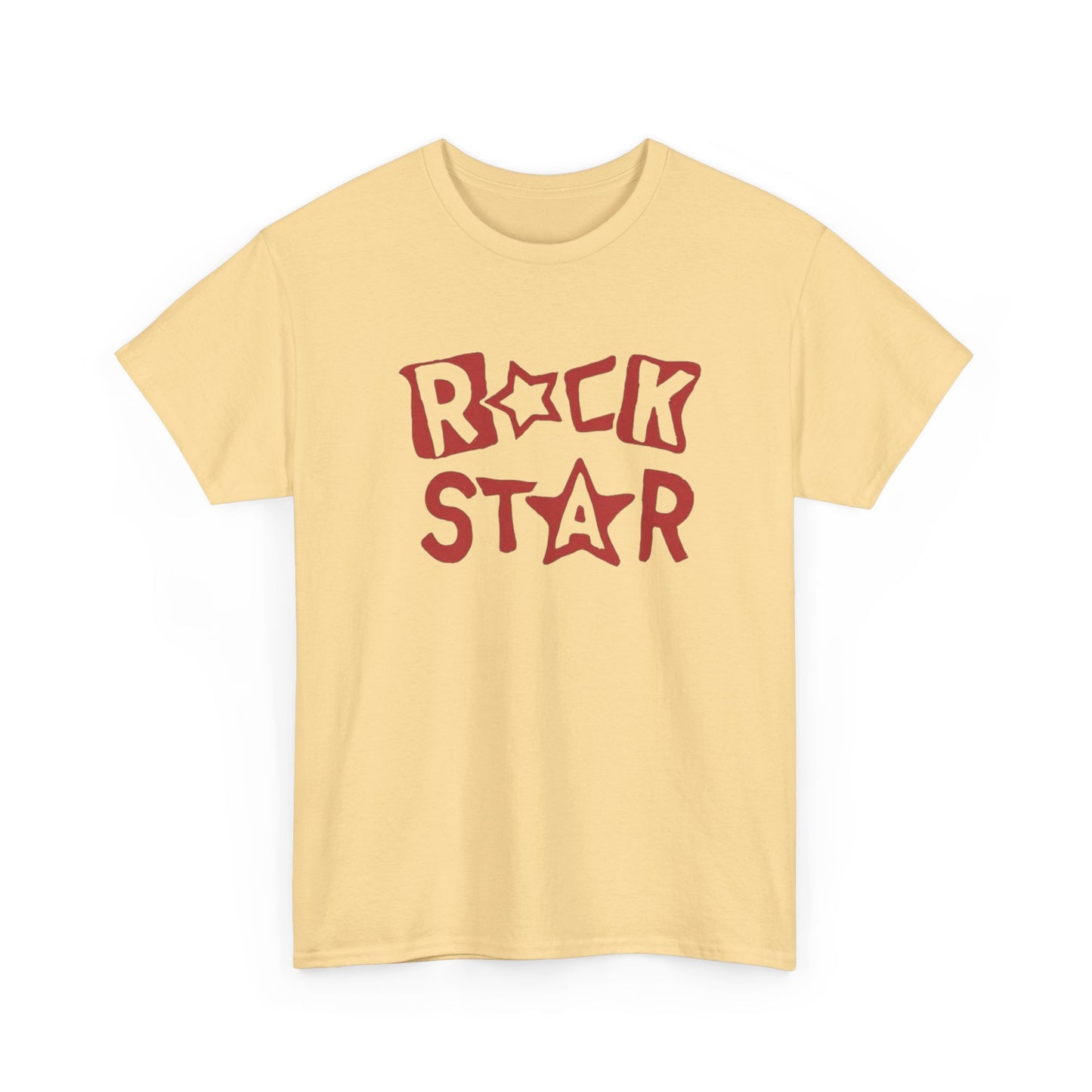 Rock Star Graphic T Shirt Unisex Heavy Cotton NEW Tee