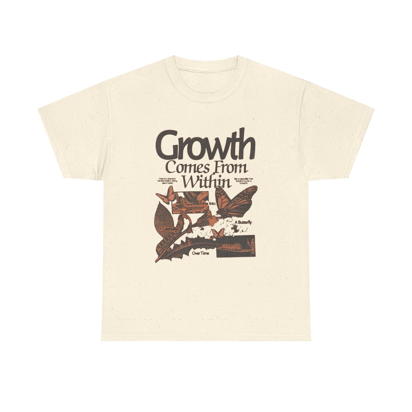 Growth Of A Butterfly Graphic T Shirt Unisex Gift New AMERICAN VINTAGE