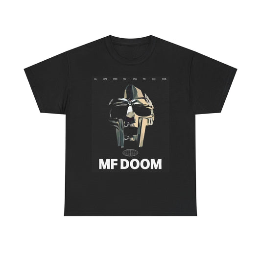 MF DOOM Graphic T Shirt Vintage Comic Cartoon Unisex Heavy Cotton Tee
